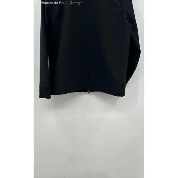 Banana Republic Full Zip Lightweight Jacket Men's Large Black Casual - Picture 5 of 9